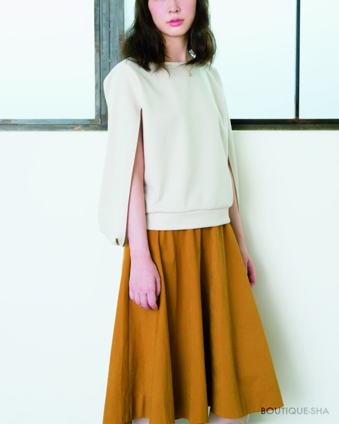 ケープスリーブワンピース ブラウス Designed By Yuko Katayama Sb 0010 Sewing Pattern Studio ソーイング向け型紙販売 ブティック社