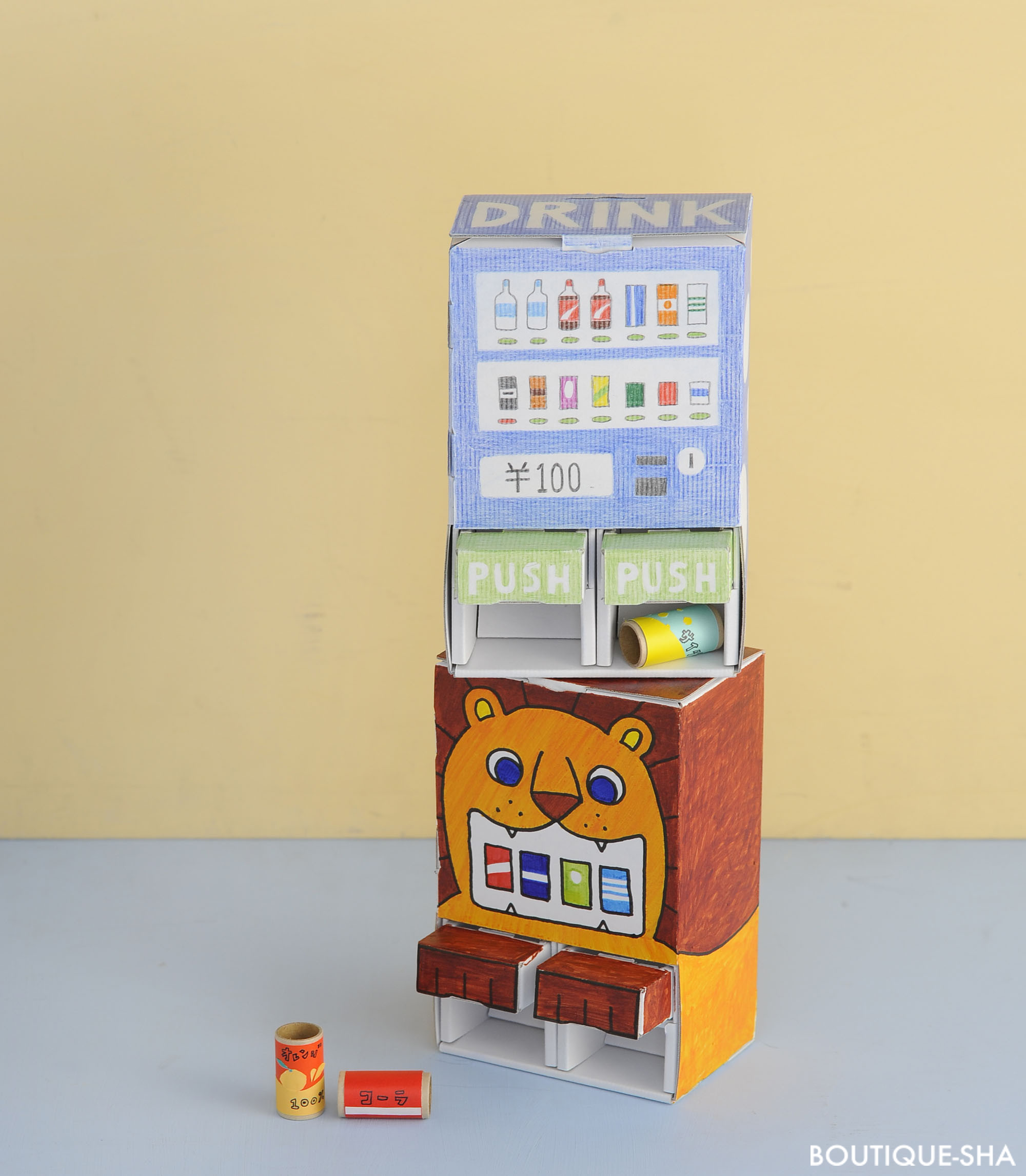 販売 ダンボール 機 自動 意外と簡単！ダンボール工作で自動販売機を作る方法を紹介