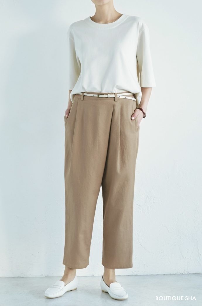 タックパンツ Sb Sewing Pattern Studio ソーイング向け型紙販売 ブティック社