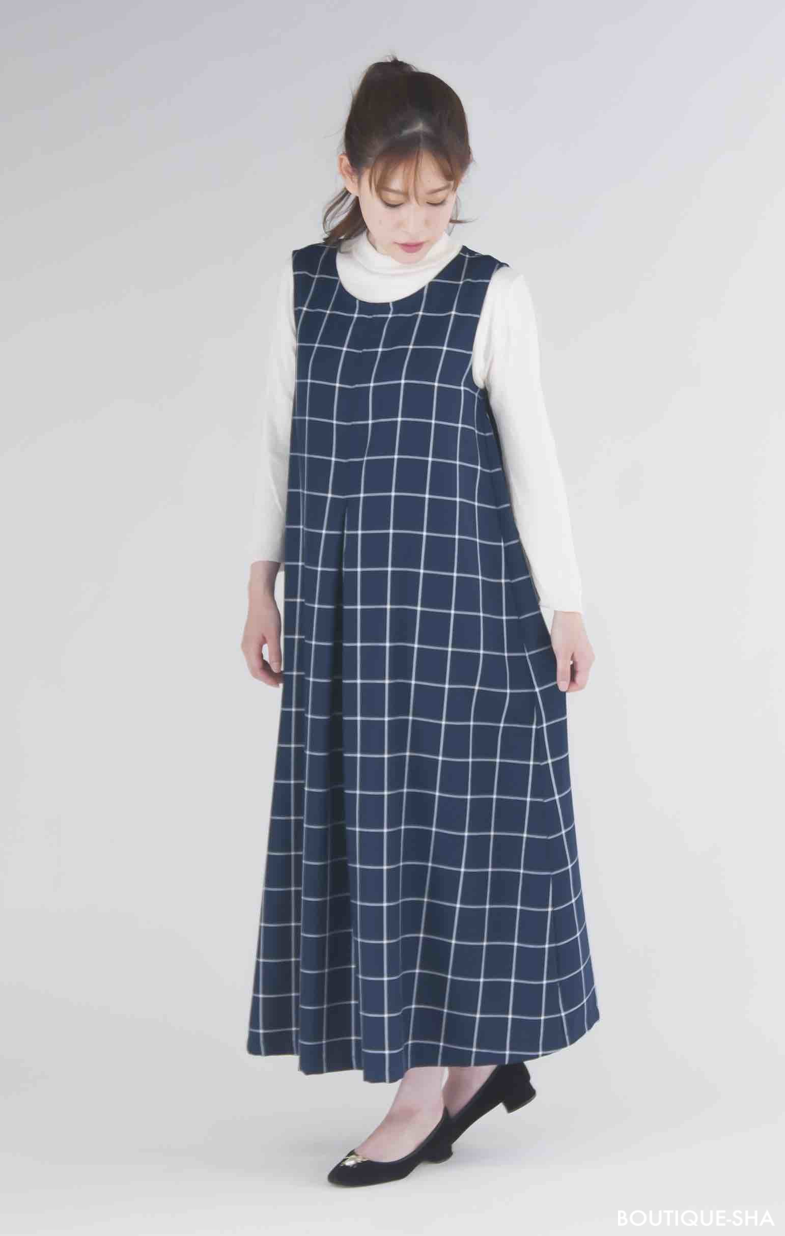 高橋恵美子デザイン手ぬいのジャンパースカート Ec 0005 Sewing Pattern Studio ソーイング向け型紙販売 ブティック社