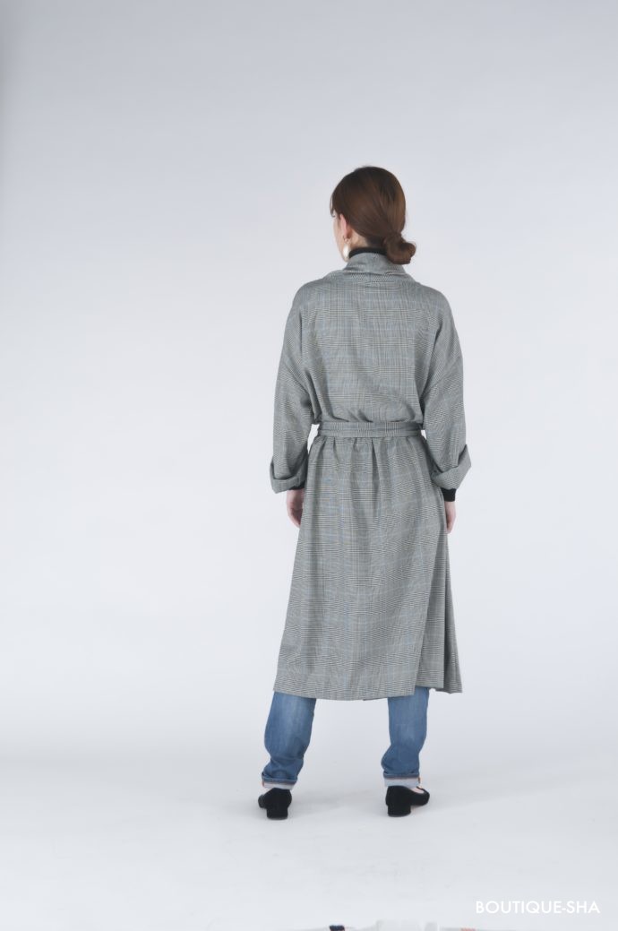 高橋恵美子デザイン手ぬいのローブコート Ec 0006 Sewing Pattern Studio ソーイング向け型紙販売 ブティック社