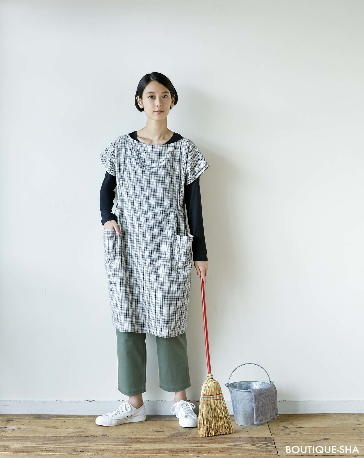 ハンドメイドワークウエア 日々のかっぽう着 本の情報 ブティック社