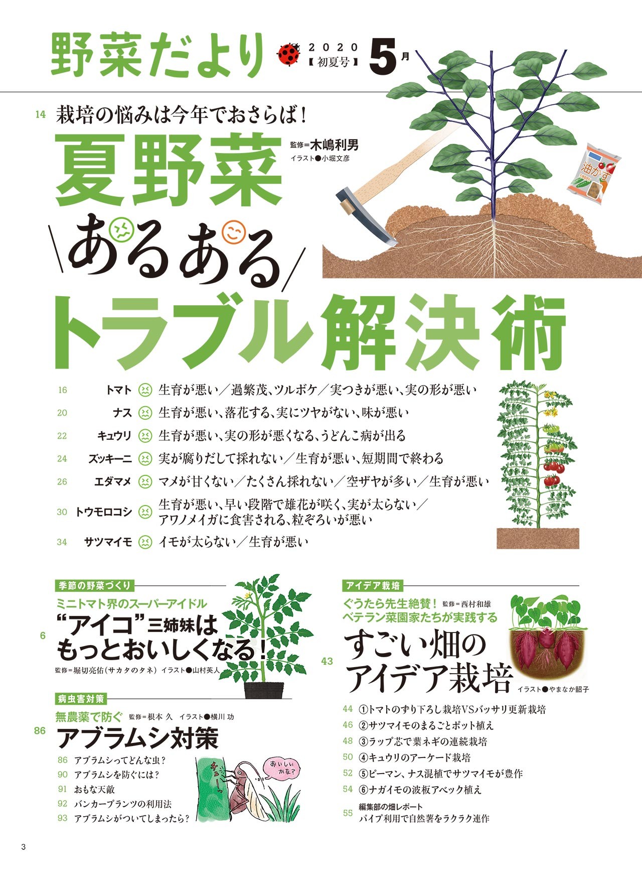 野菜だより年5月号 本の情報 ブティック社