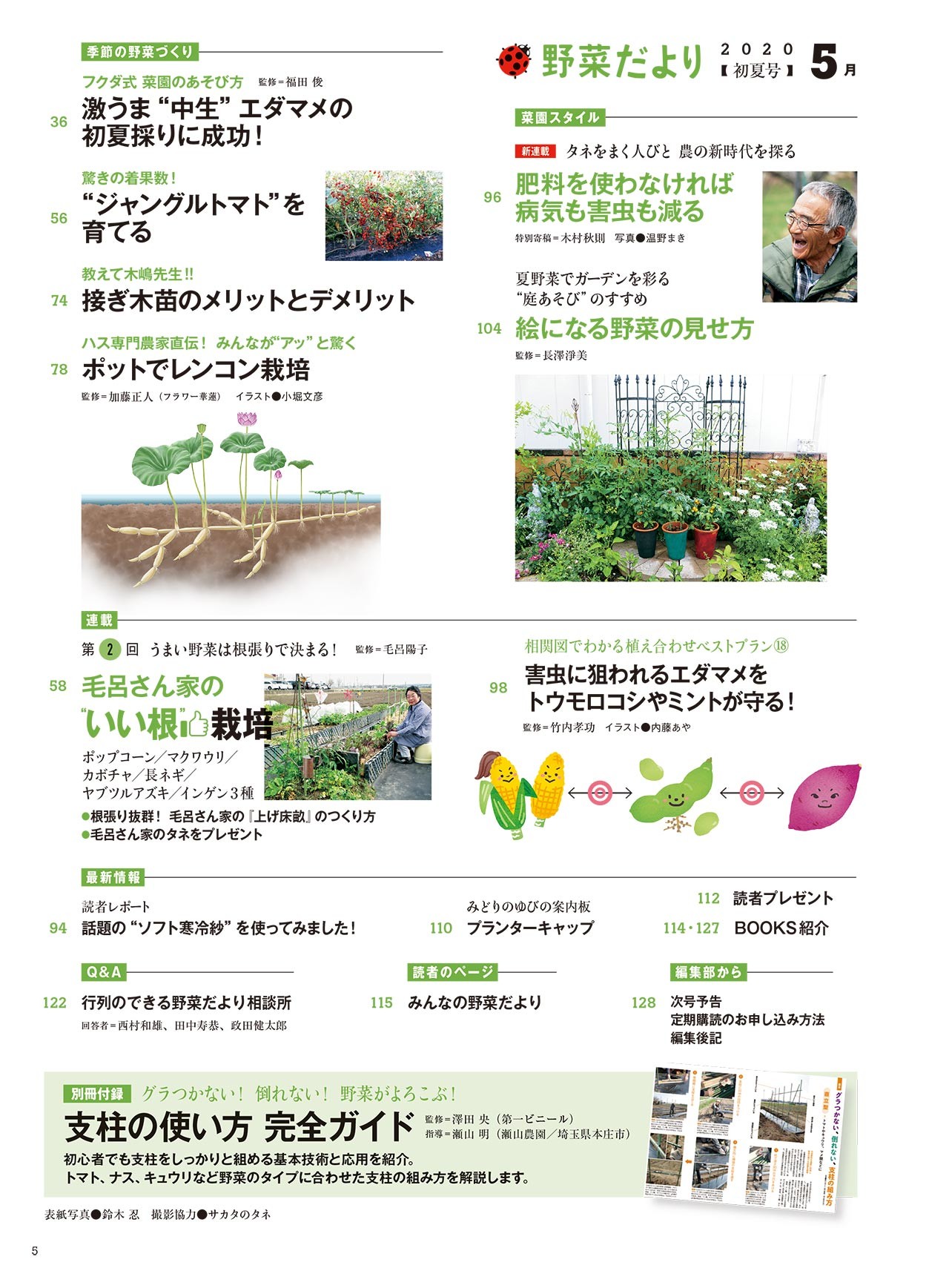 野菜だより年5月号 本の情報 ブティック社 野菜だより年5月号 本の情報 ブティック社