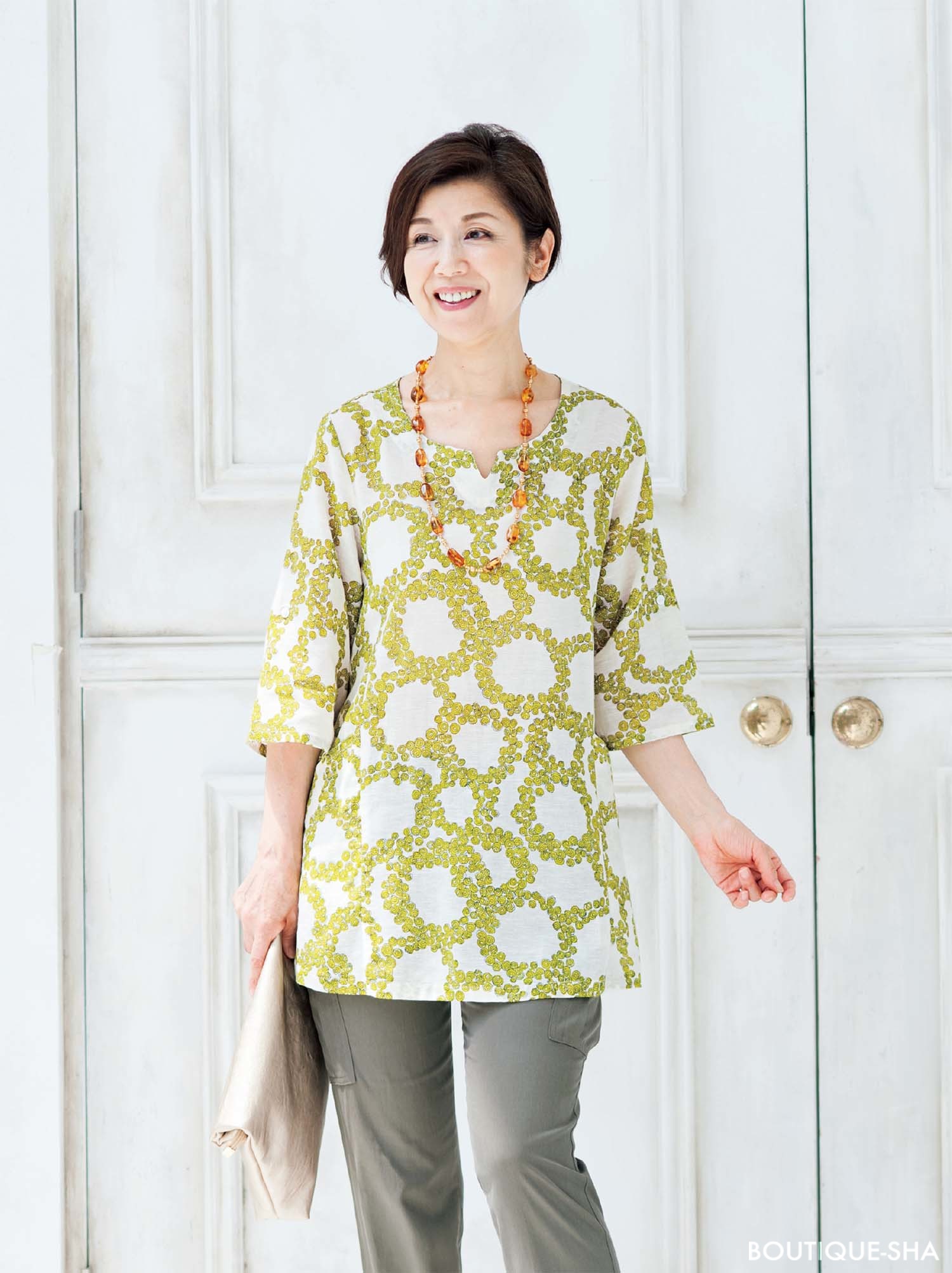 ワイヤー 広告 感覚 シニア ワンピース 夏 Itounosato Jp