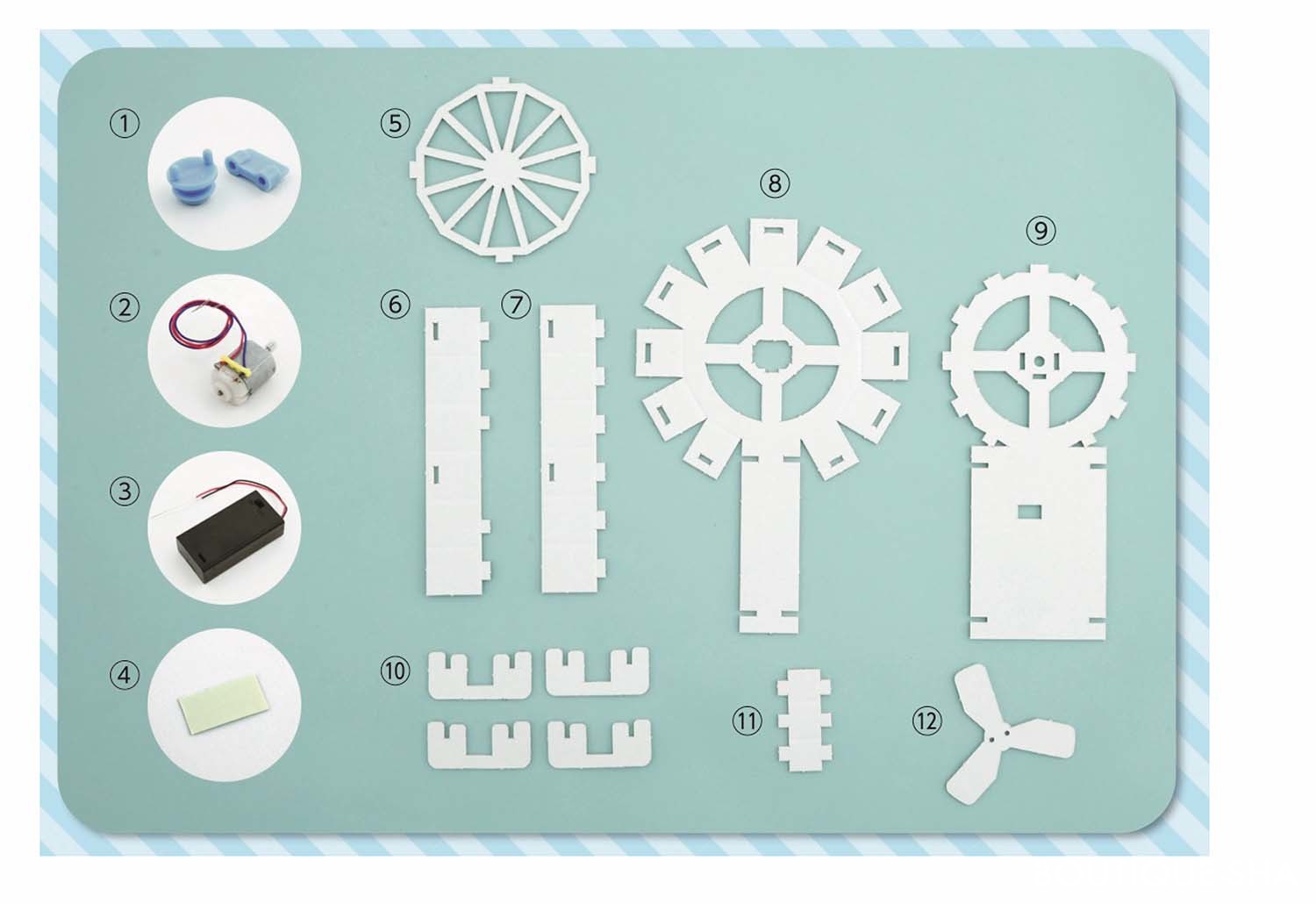 ハンディ扇風機工作キット 新装版 本の情報 ブティック社