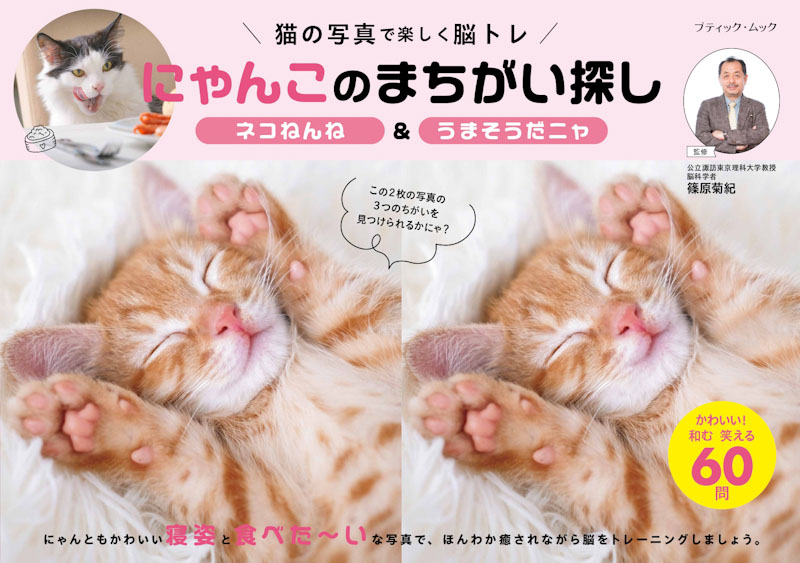にゃんこのまちがい探し ネコねんね＆うまそうだニャ | 本の情報